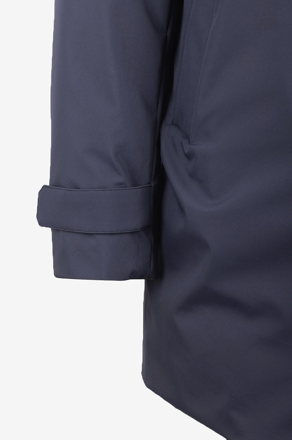 Vido-SKT hooded mid-length waterproof coat