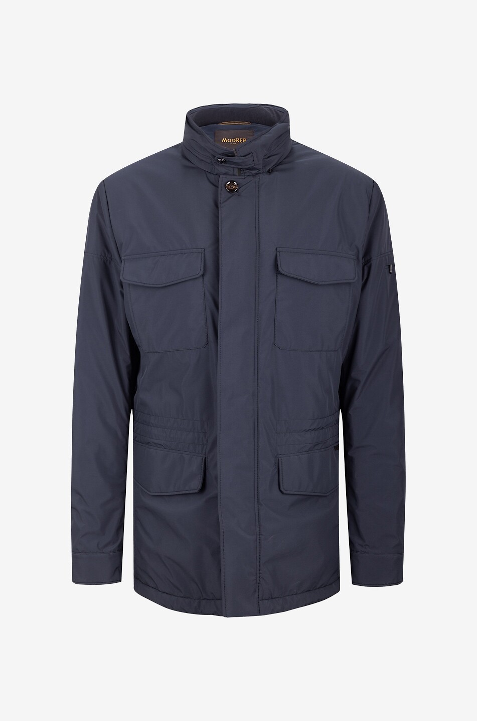 MOORER Leichte wasserabweisende Safarijacke Leonardo-STP Herren DUNKELBLAU 1