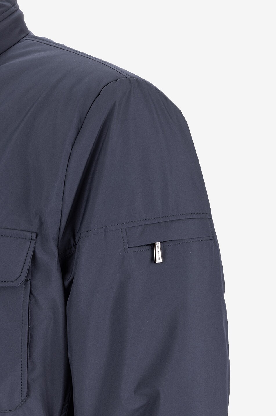 MOORER Leichte wasserabweisende Safarijacke Leonardo-STP Herren DUNKELBLAU 3
