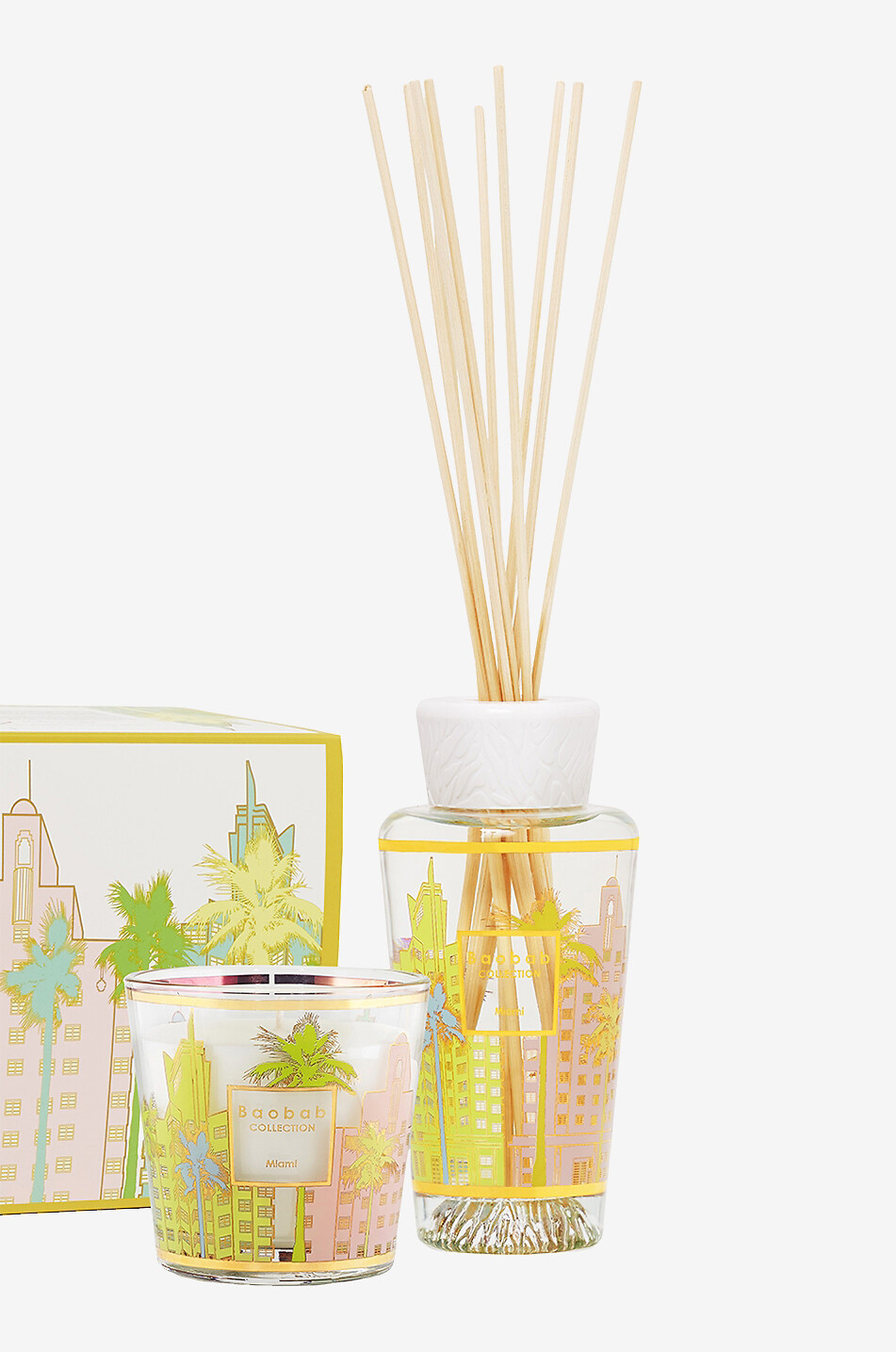 BAOBAB Geschenkbox Wohndüfte My First Baobab Miami Haus BUNT 2