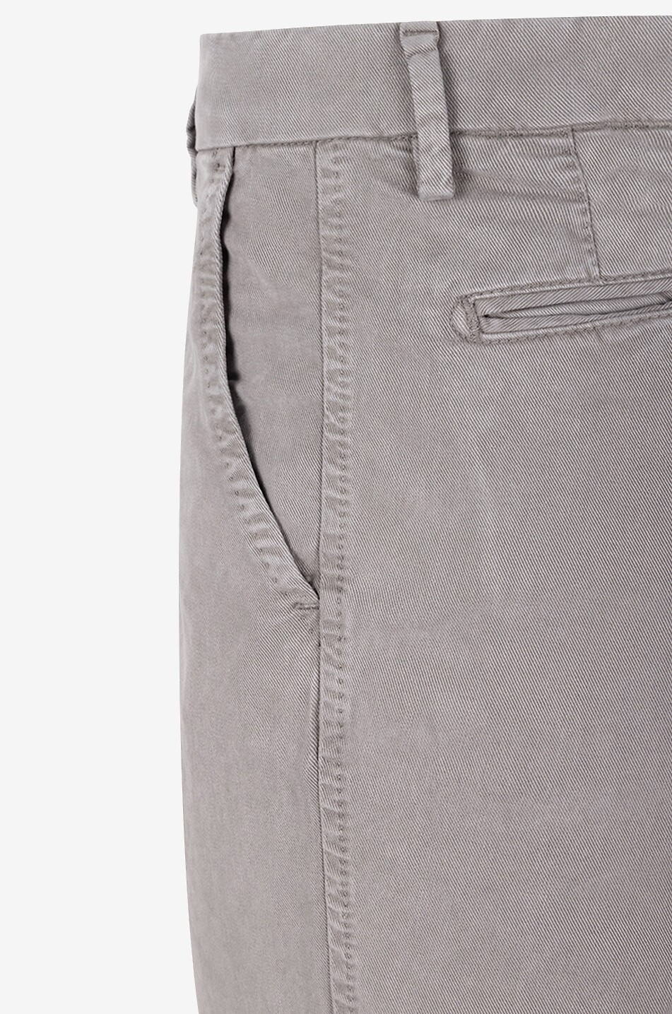 Slim-Fit-Hose aus Lyocell-Baumwolle und Seide