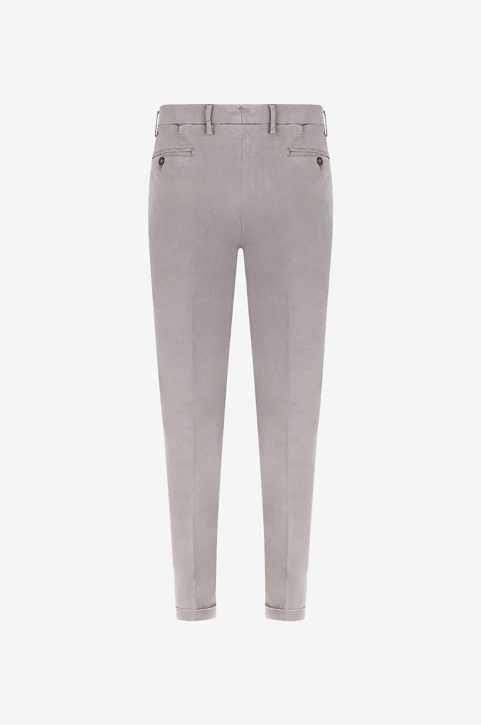 Slim-Fit-Hose aus Lyocell-Baumwolle und Seide