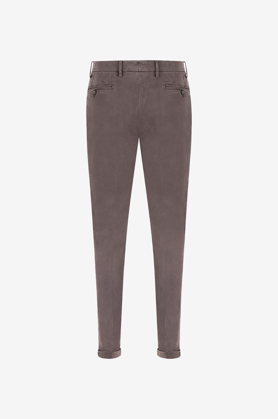 Slim-Fit-Hose aus Lyocell-Baumwolle und Seide