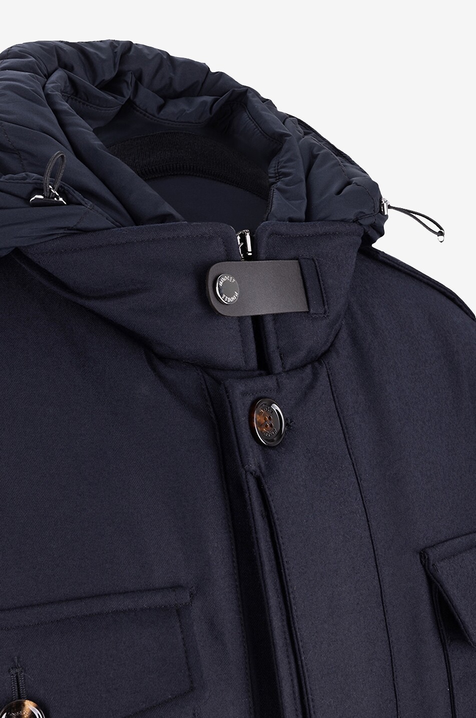 MOORER Isac-LL cashmere and wool parka Men DARK BLUE 3