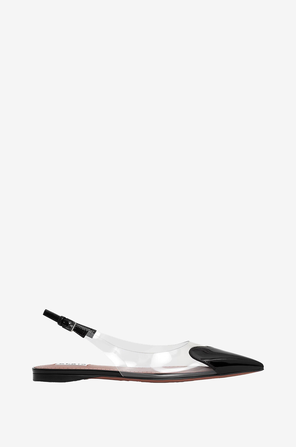 ALAÏA Ballerines à bride arrière semi-transparentes Le Coeur Femme NOIR 1