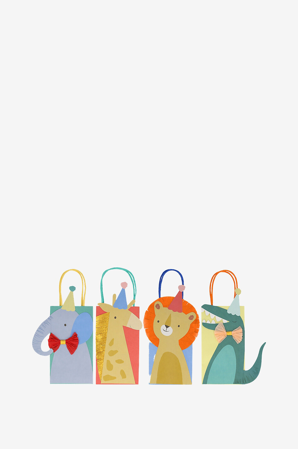Geschenktaschen aus Papier Animal Parade
