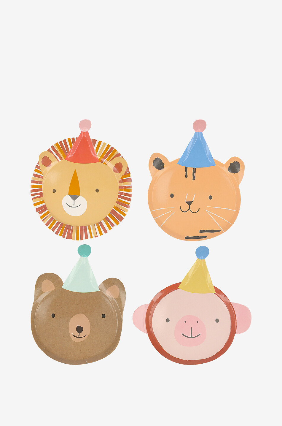 Pappteller Animal Parade