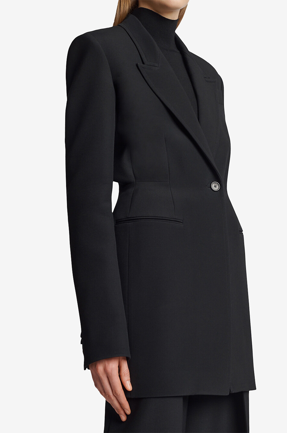 The Beckett cinched single-breasted blazer