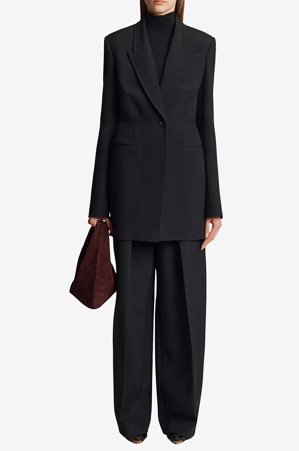 The Beckett cinched single-breasted blazer