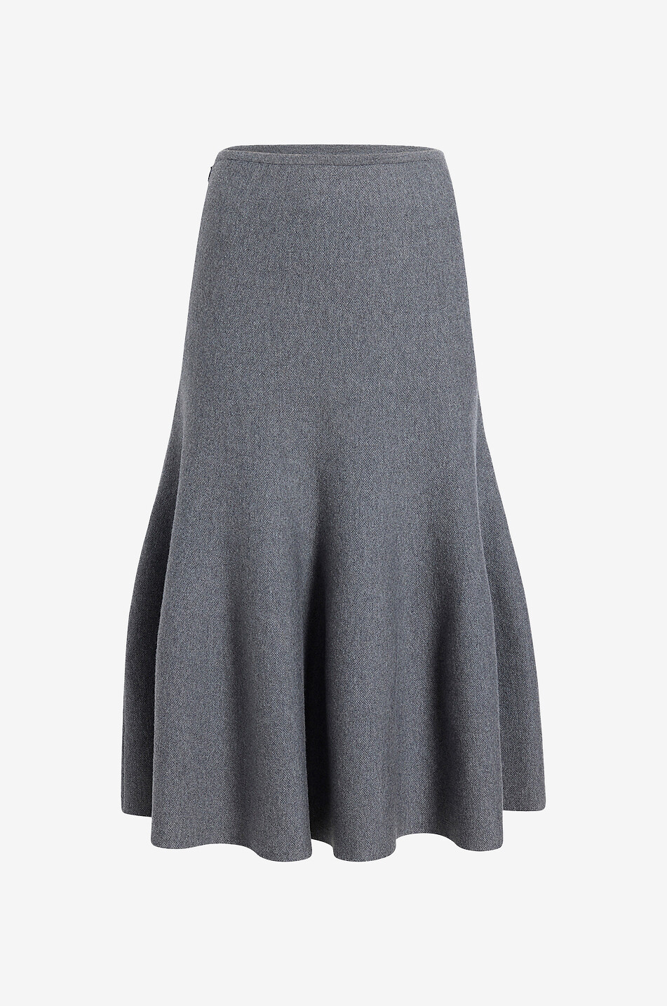 Jupe midi en maille The Odil