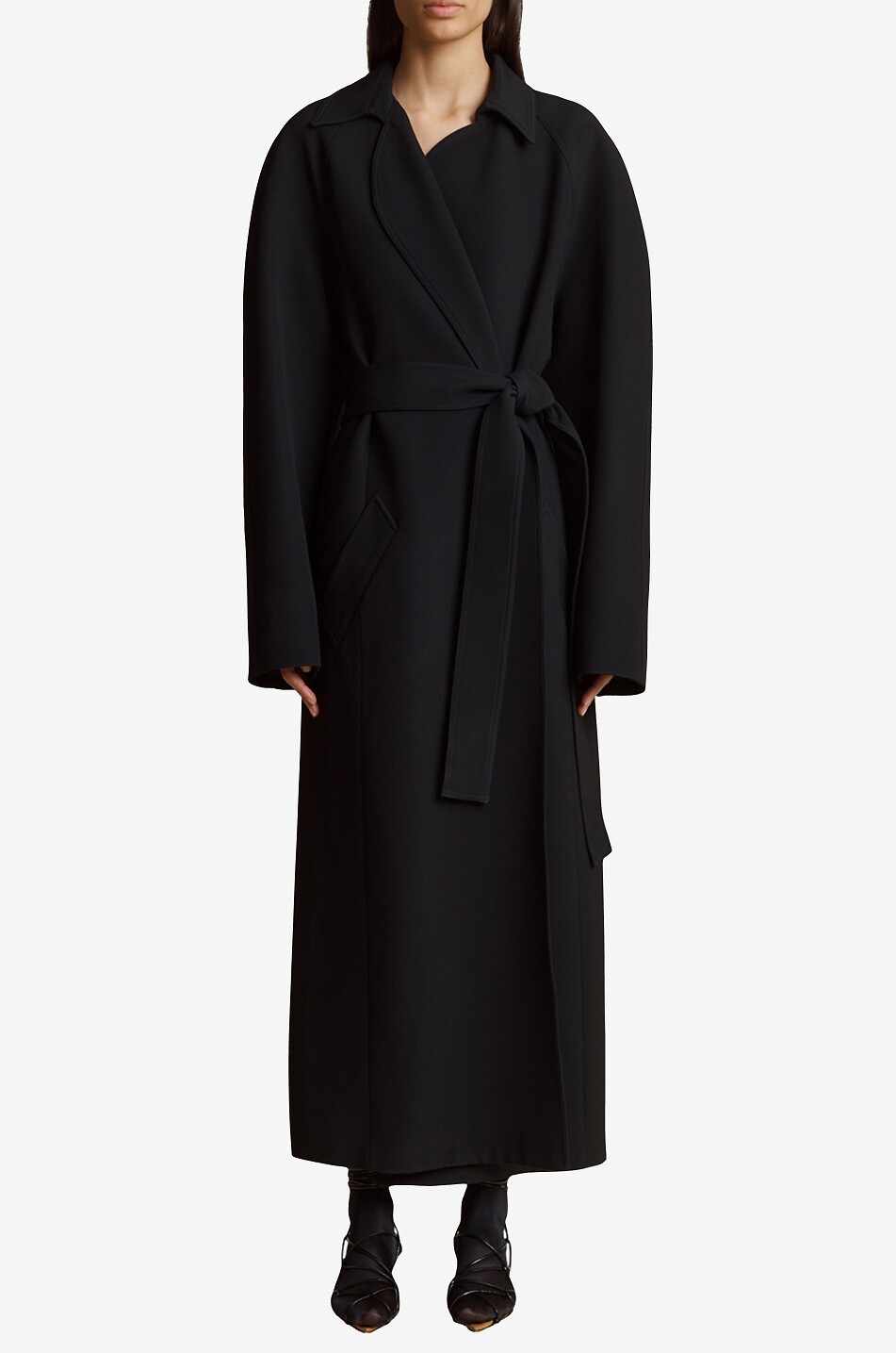 Manteau léger en sergé de coton déperlant The Roth