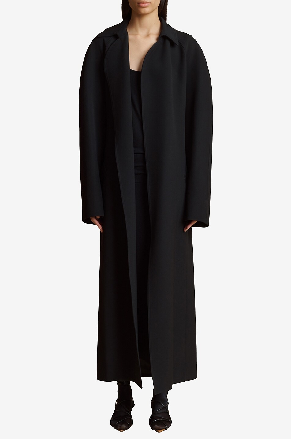 Manteau léger en sergé de coton déperlant The Roth