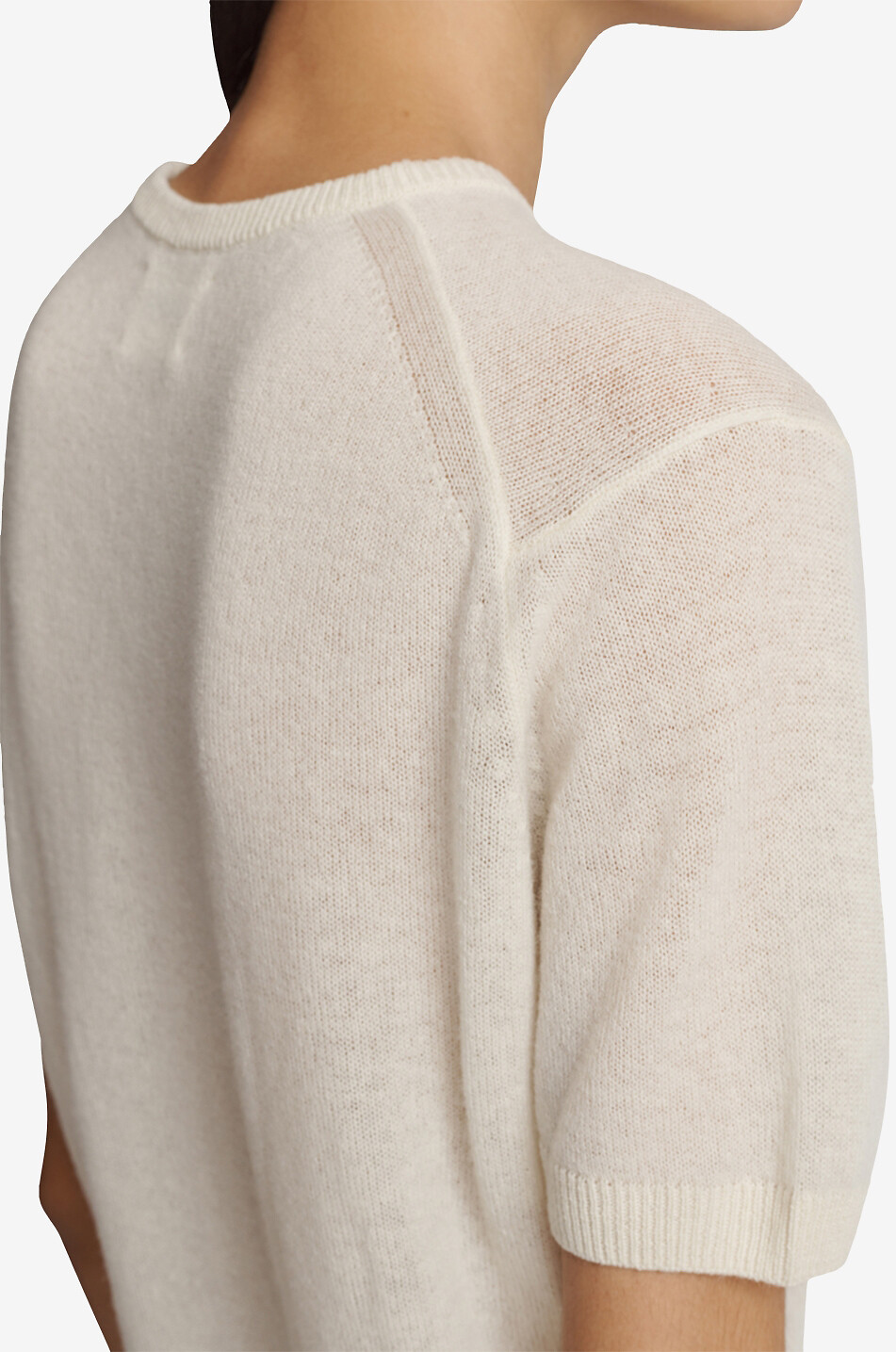 Kurzarm-Pullover aus Kaschmir The Pierre