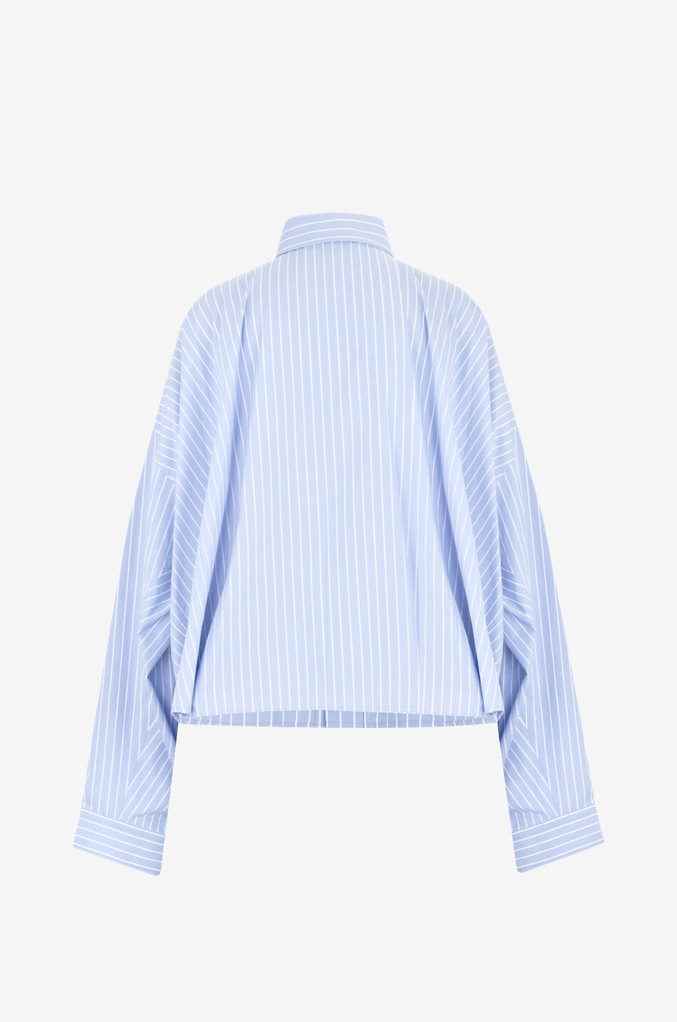 Chemise oversize rayée aymétrique Large Fit