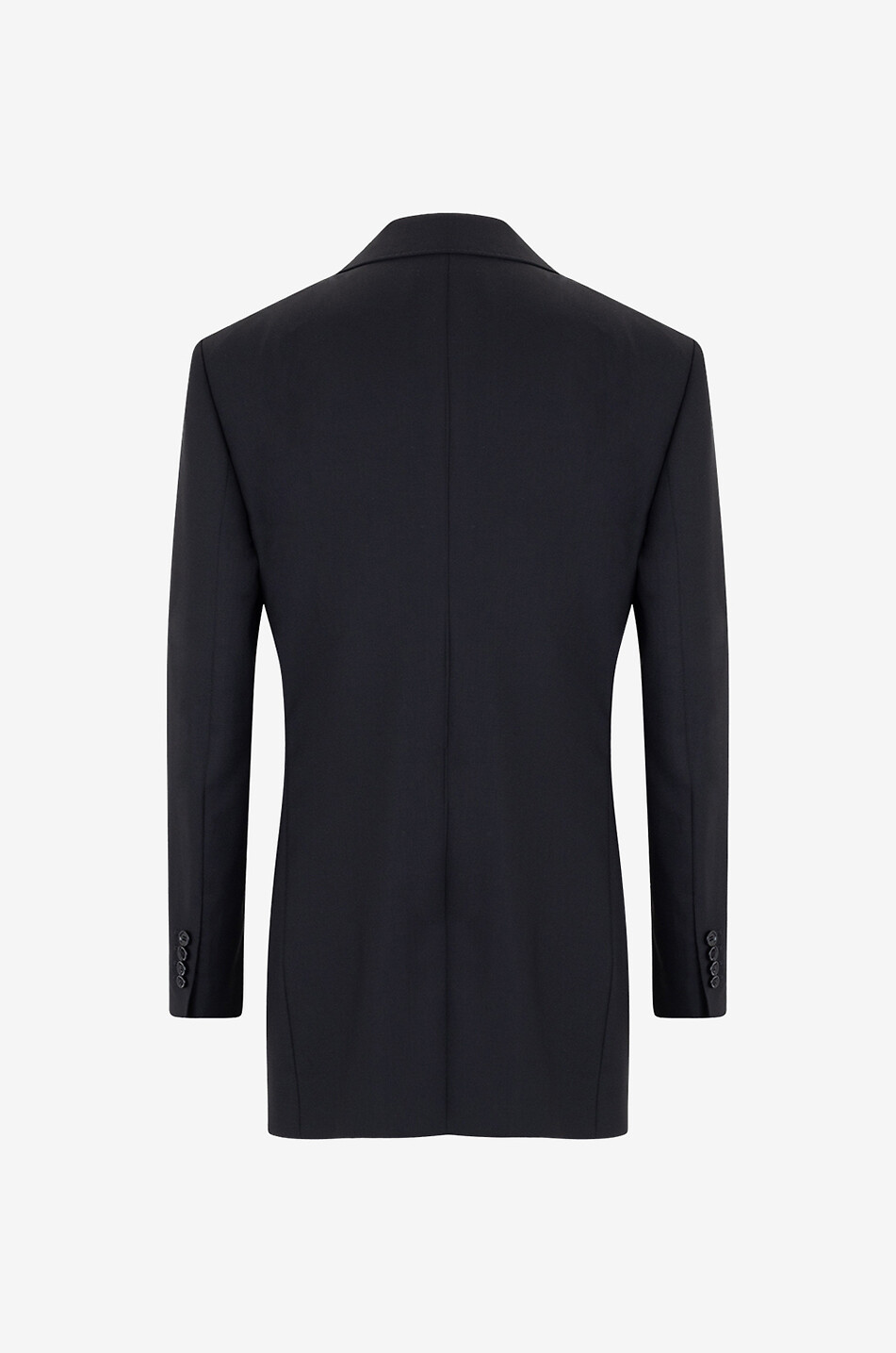 DOLCE & GABBANA Gerade geschnittener Blazer aus Wolltuch Damen SCHWARZ 2