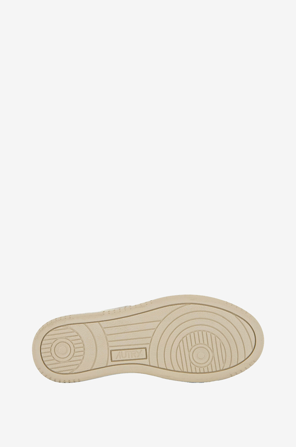 AUTRY Niedrige zweifarbige Schnürsneakers Medalist Damen [akeneo-beigefonce] 6