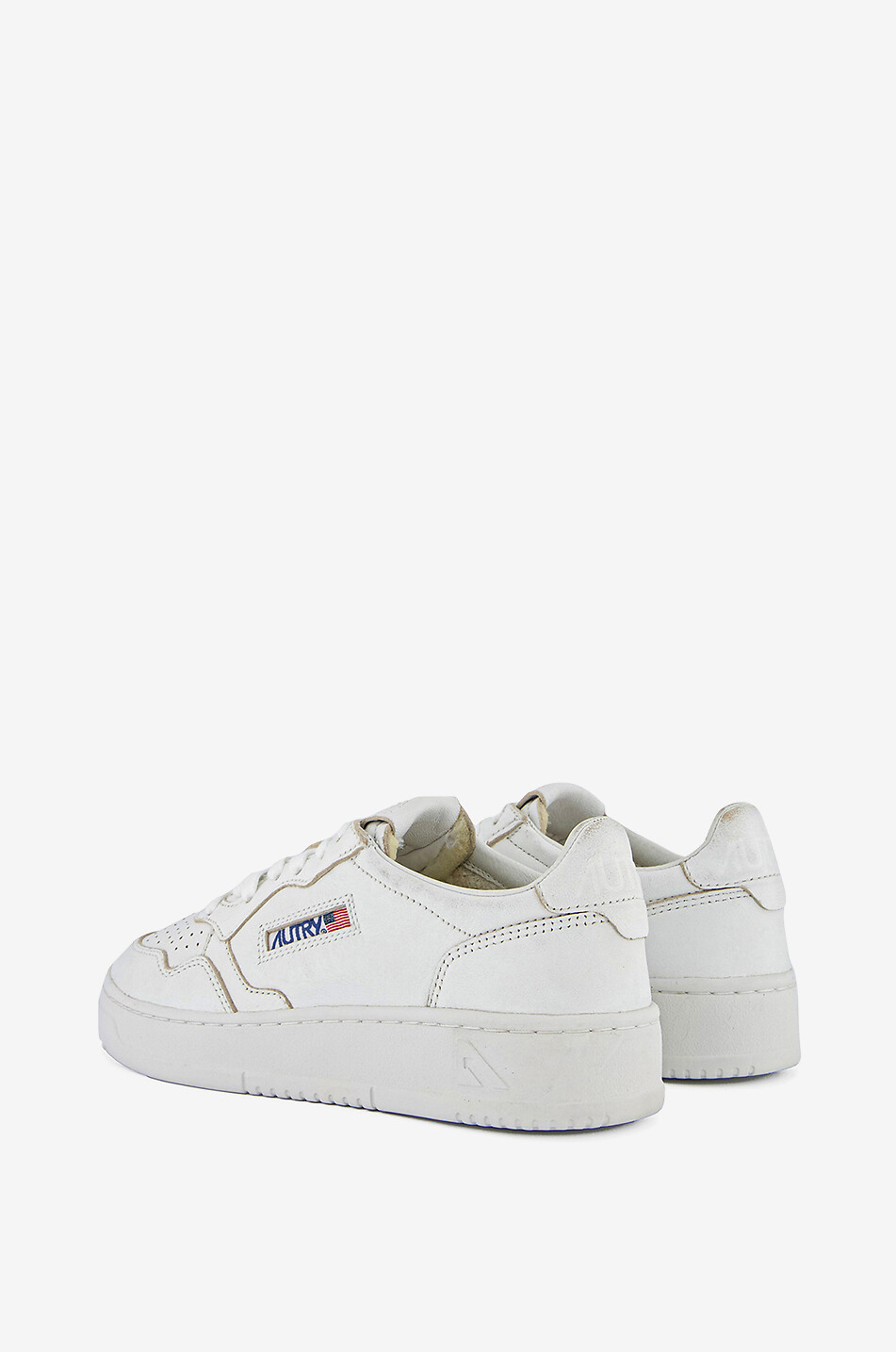 AUTRY Medalist low-top lace-up sneakers Women WHITE 3