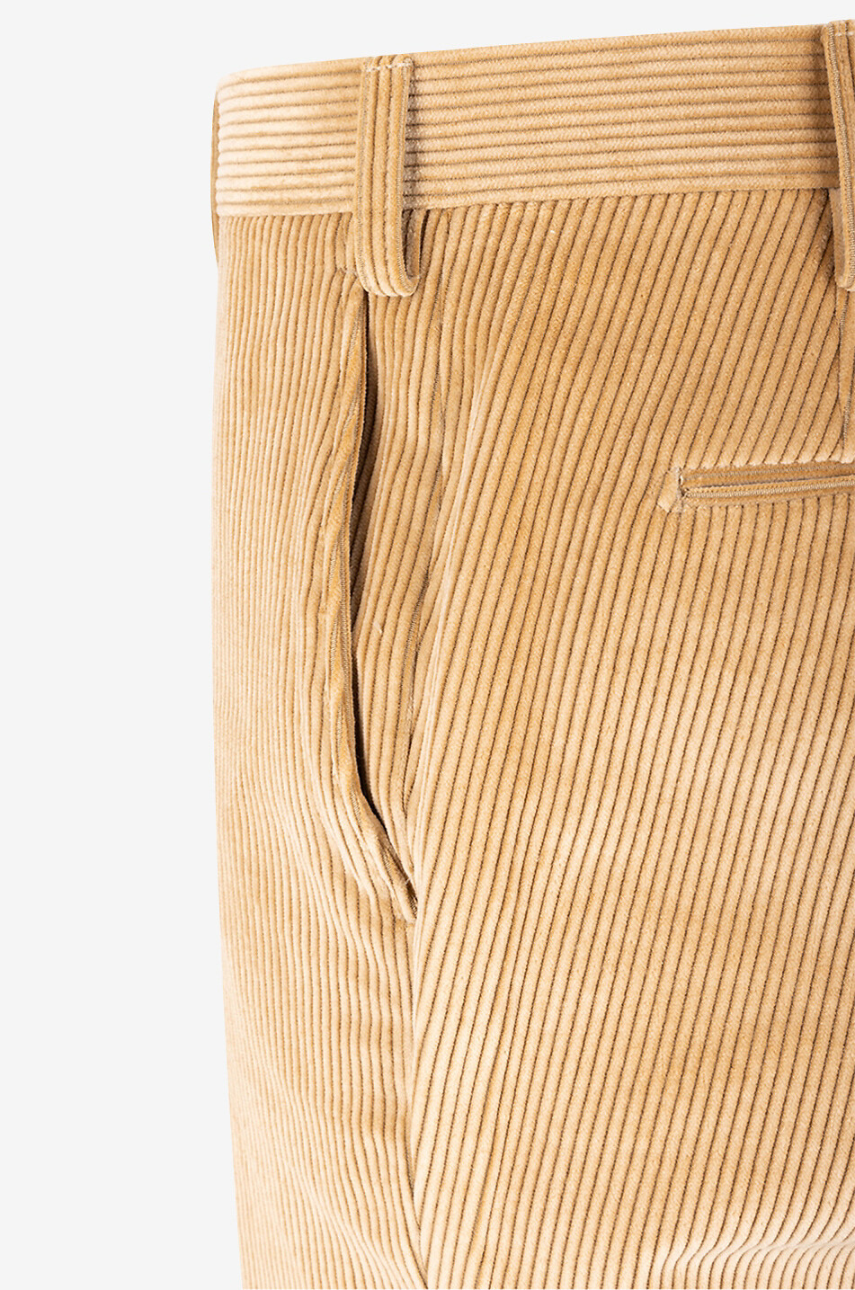 GERMANO Corduroy slim fit trousers Men CAMEL 3