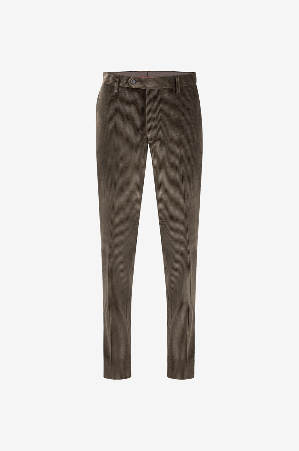 Pantalon slim en velours côtelé