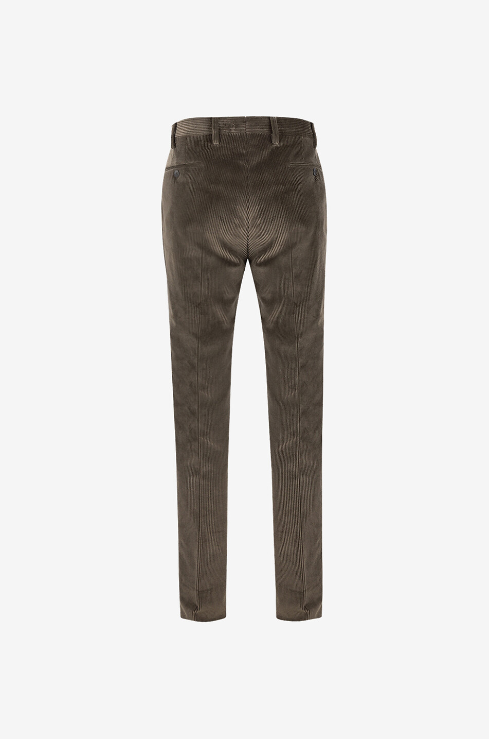 GERMANO Slim Fit Hose aus Cordsamt Herren DUNKELGRÜN 2