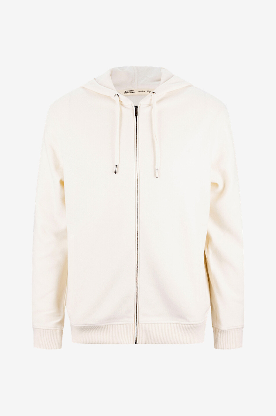 Cashmere full zip hoodie