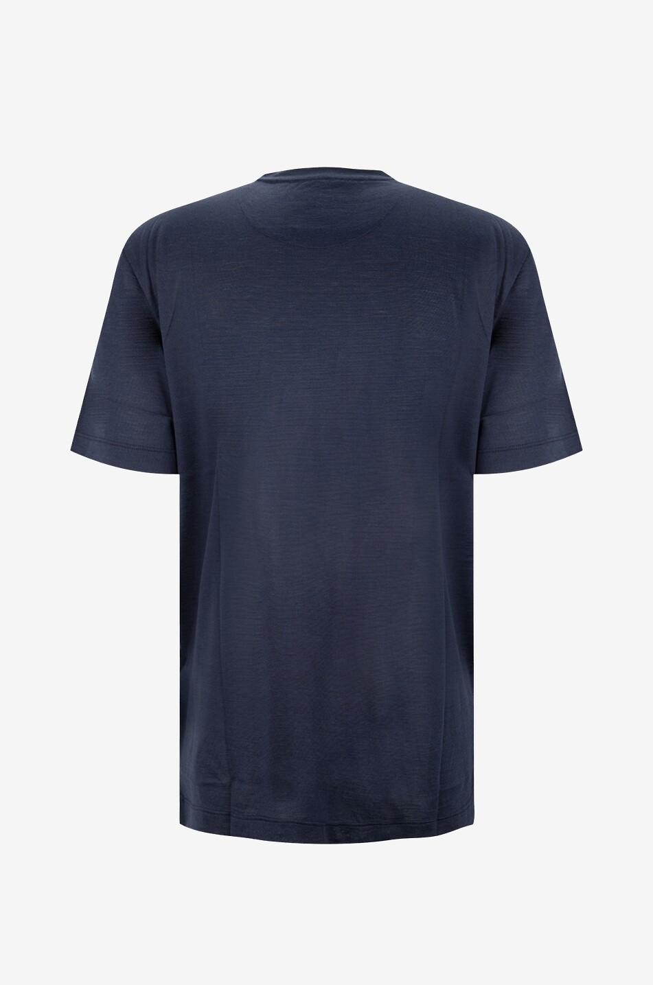 MARCO PESCAROLO Kurzarm-T-Shirt aus Seiden und Baumwolle James Herren DUNKELBLAU 2