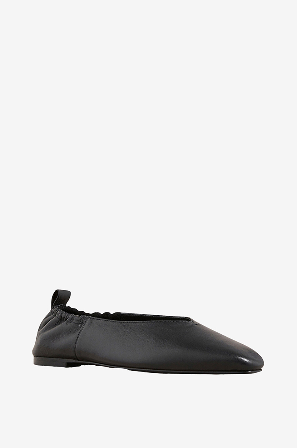 Ballerines en cuir nappa Brie