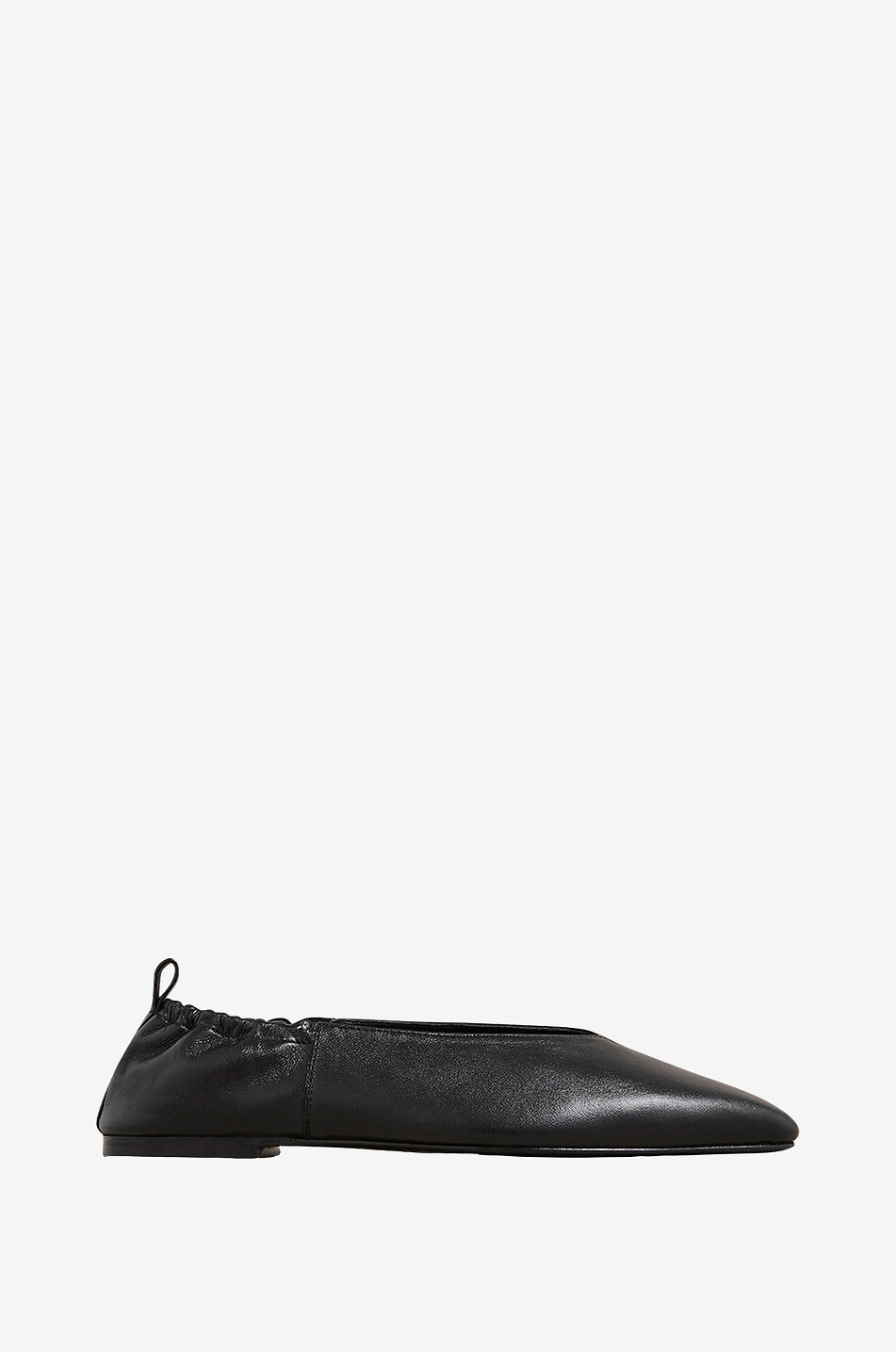 Ballerines en cuir nappa Brie