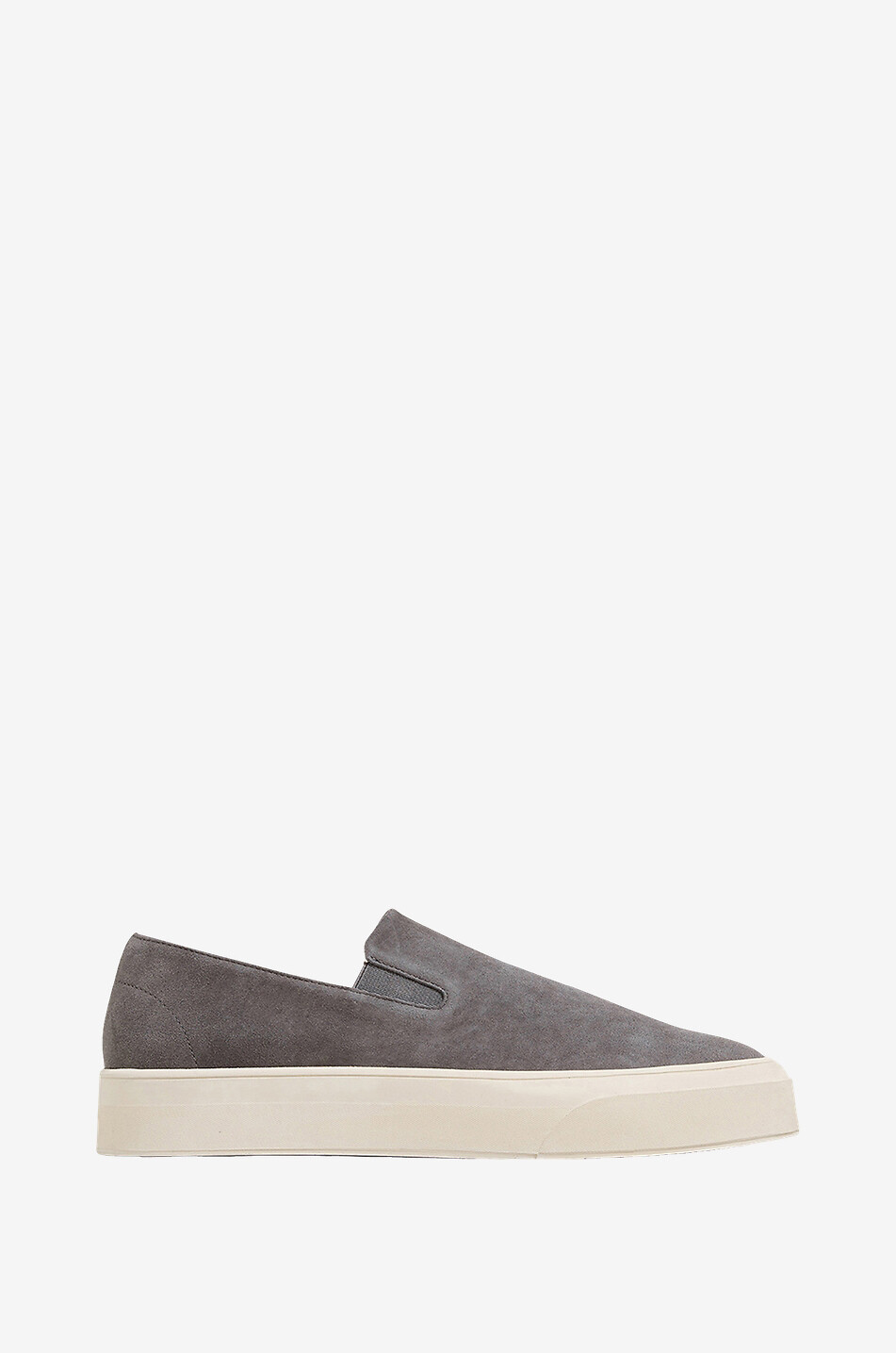 A.EMERY Baskets slip-on en daim August Femme GRIS 2