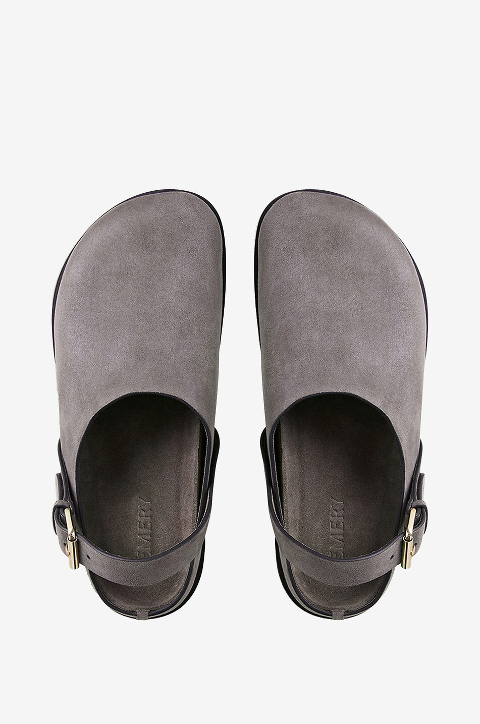 Grey suede clogs online