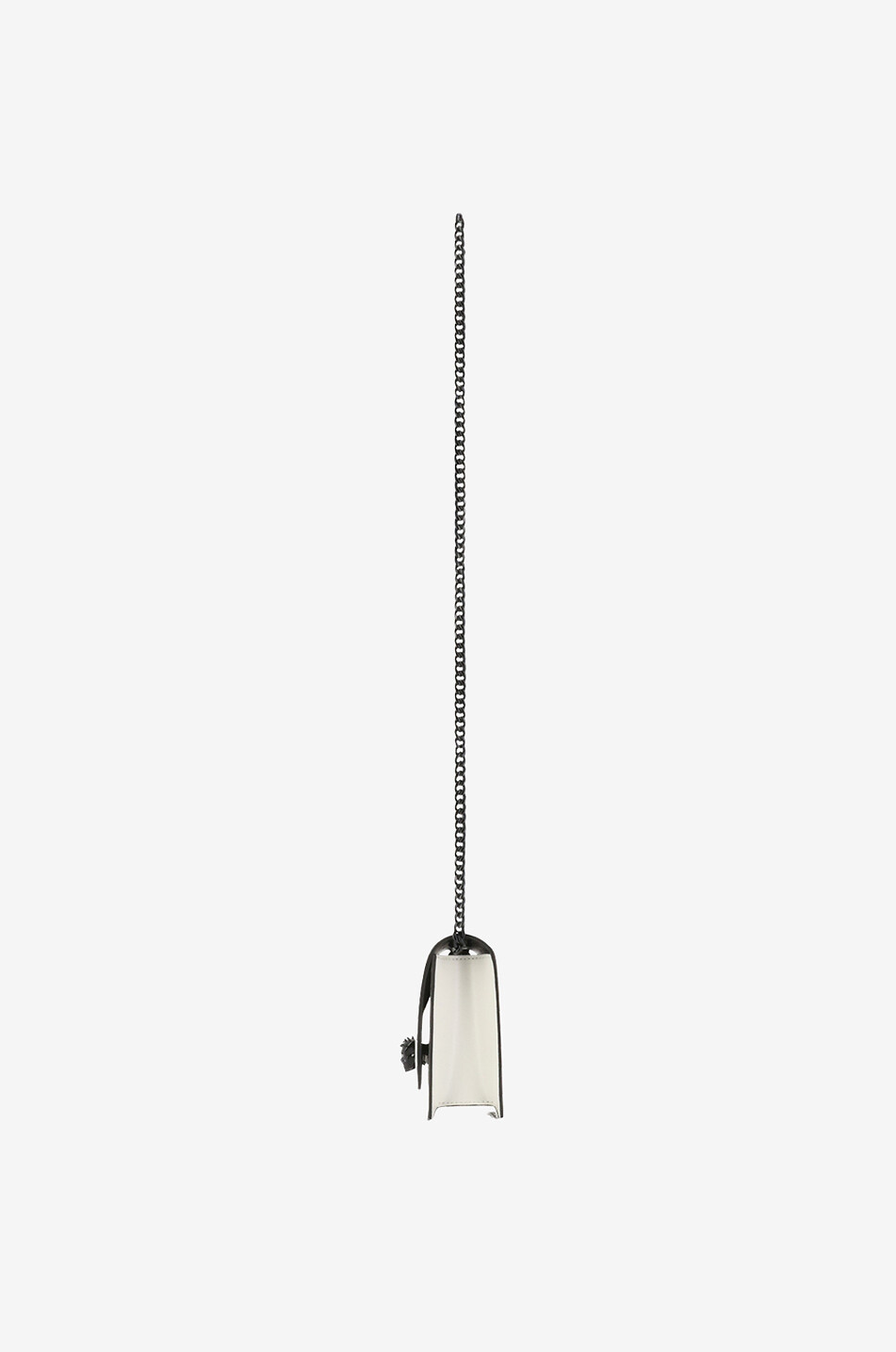 ALEXANDER McQUEEN Schultertasche aus Leder mit Nietendetail Skull Small Damen WEISS 4