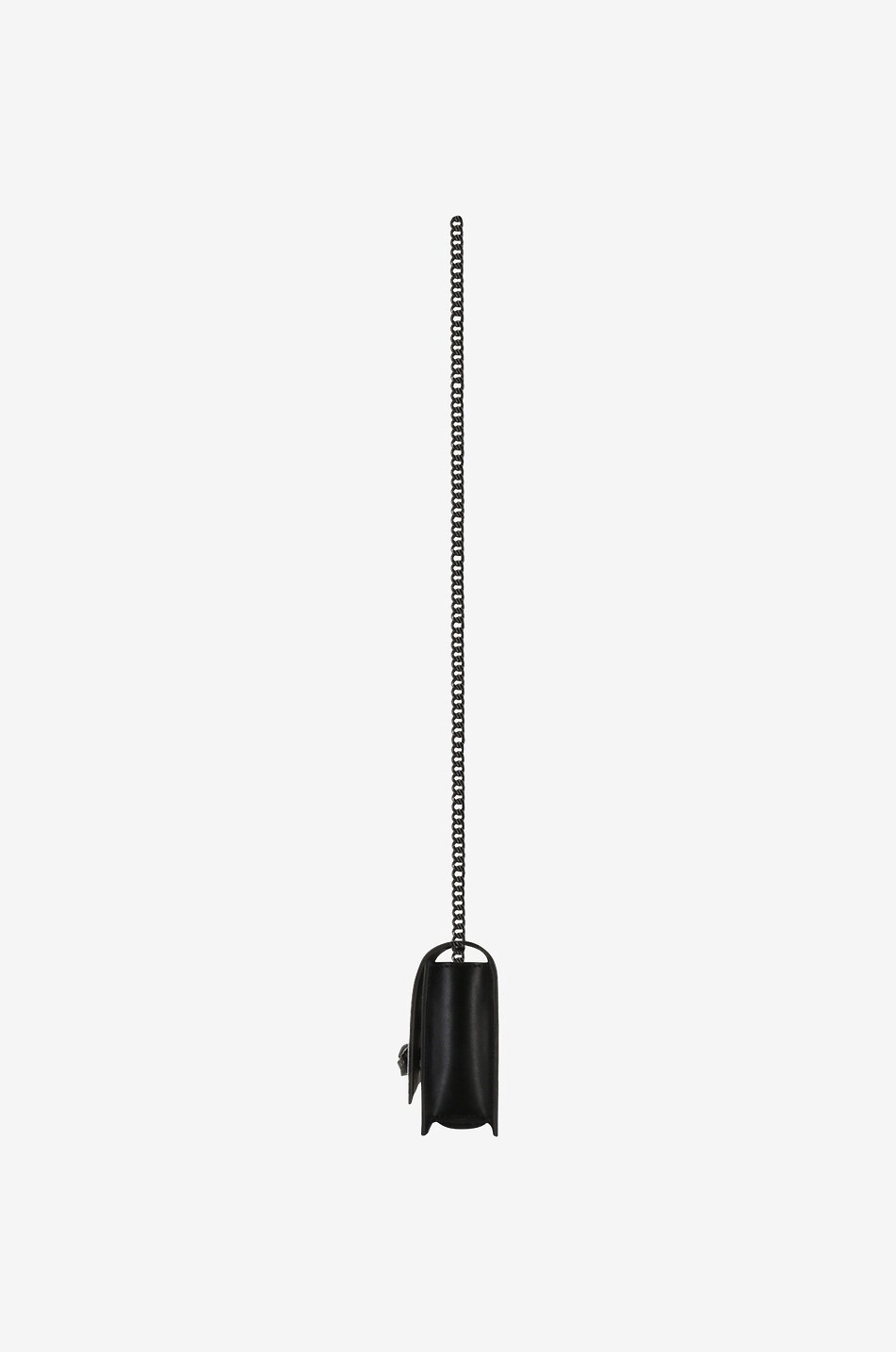 ALEXANDER McQUEEN Sac porté épaule en cuir lisse Skull Small Femme NOIR 4