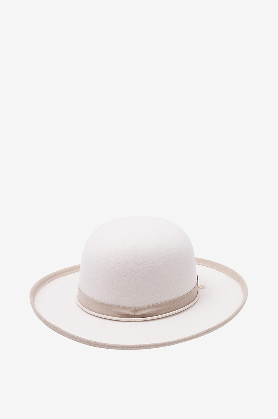 CATARZI 1910 Dylan felt hat Women WHITE 1