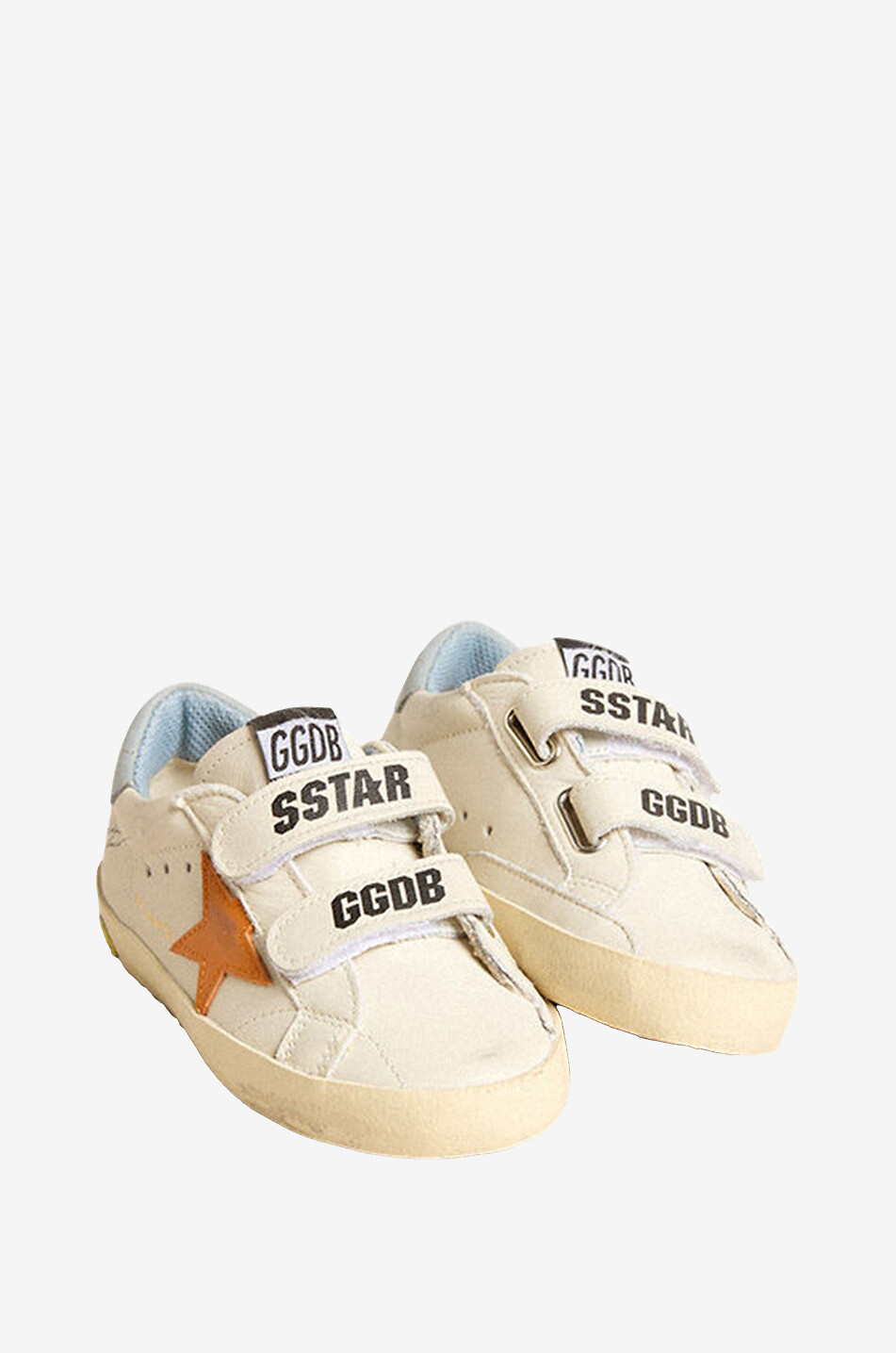 GOLDEN GOOSE Sneakers für Jungen aus Rindsleder Old School Junge WEISS 2