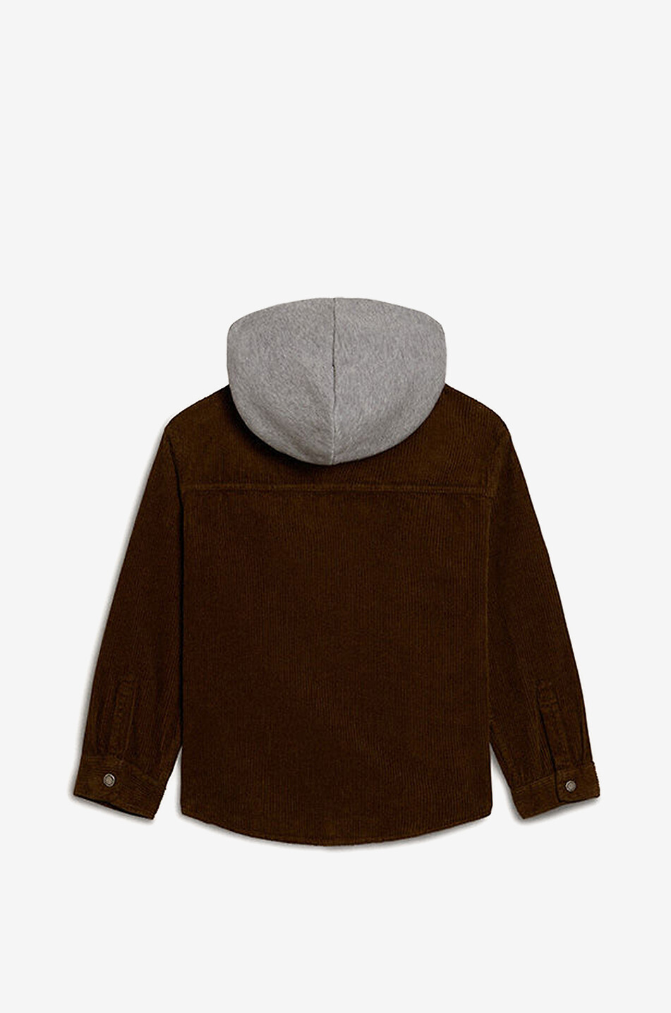 Veste chemise en velours côtelé à capuche garçon Golden Goose Keys