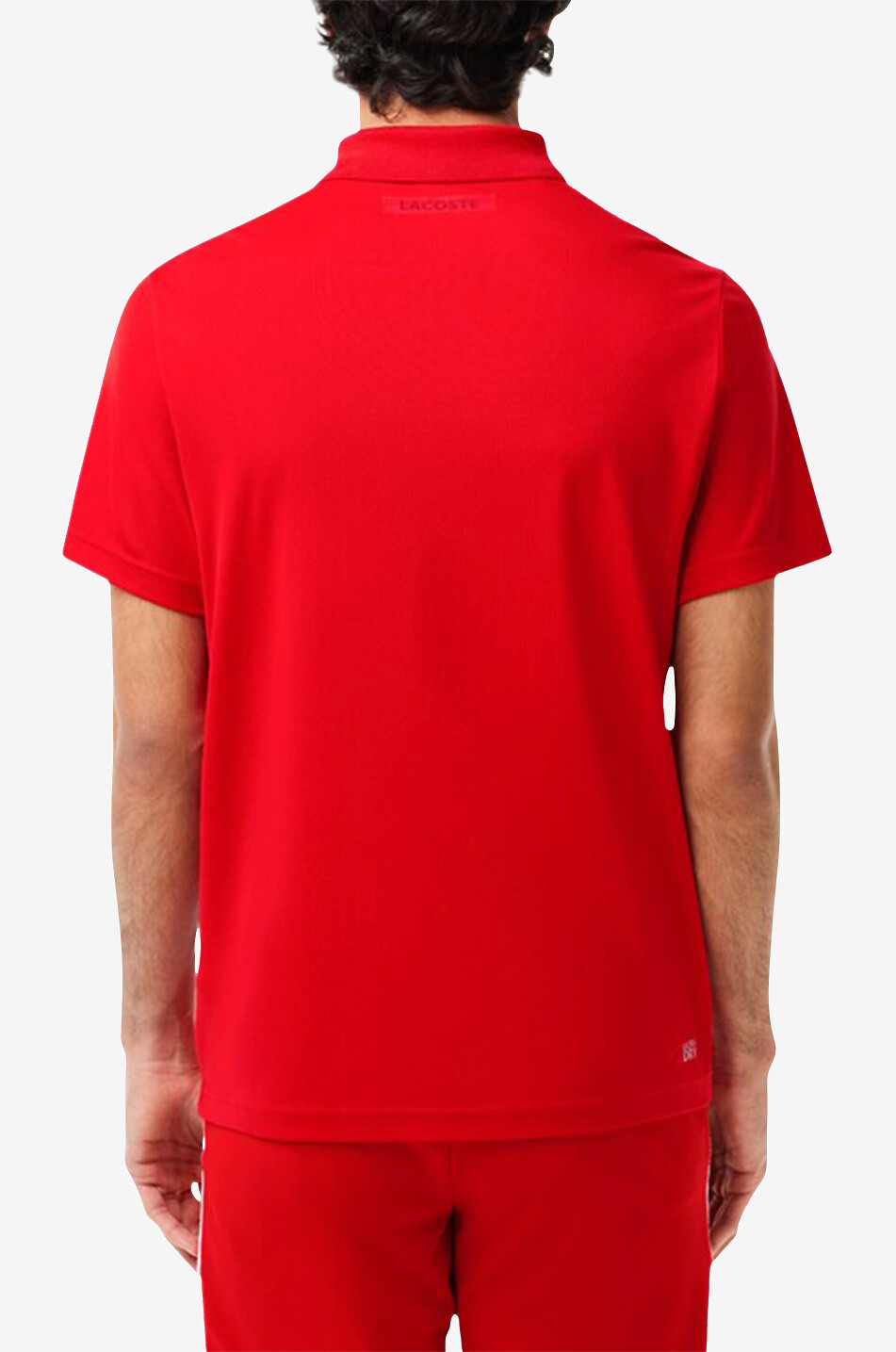 LACOSTE Polo de tennis Novak Djokovic Ultra-Dry Homme ROUGE 3