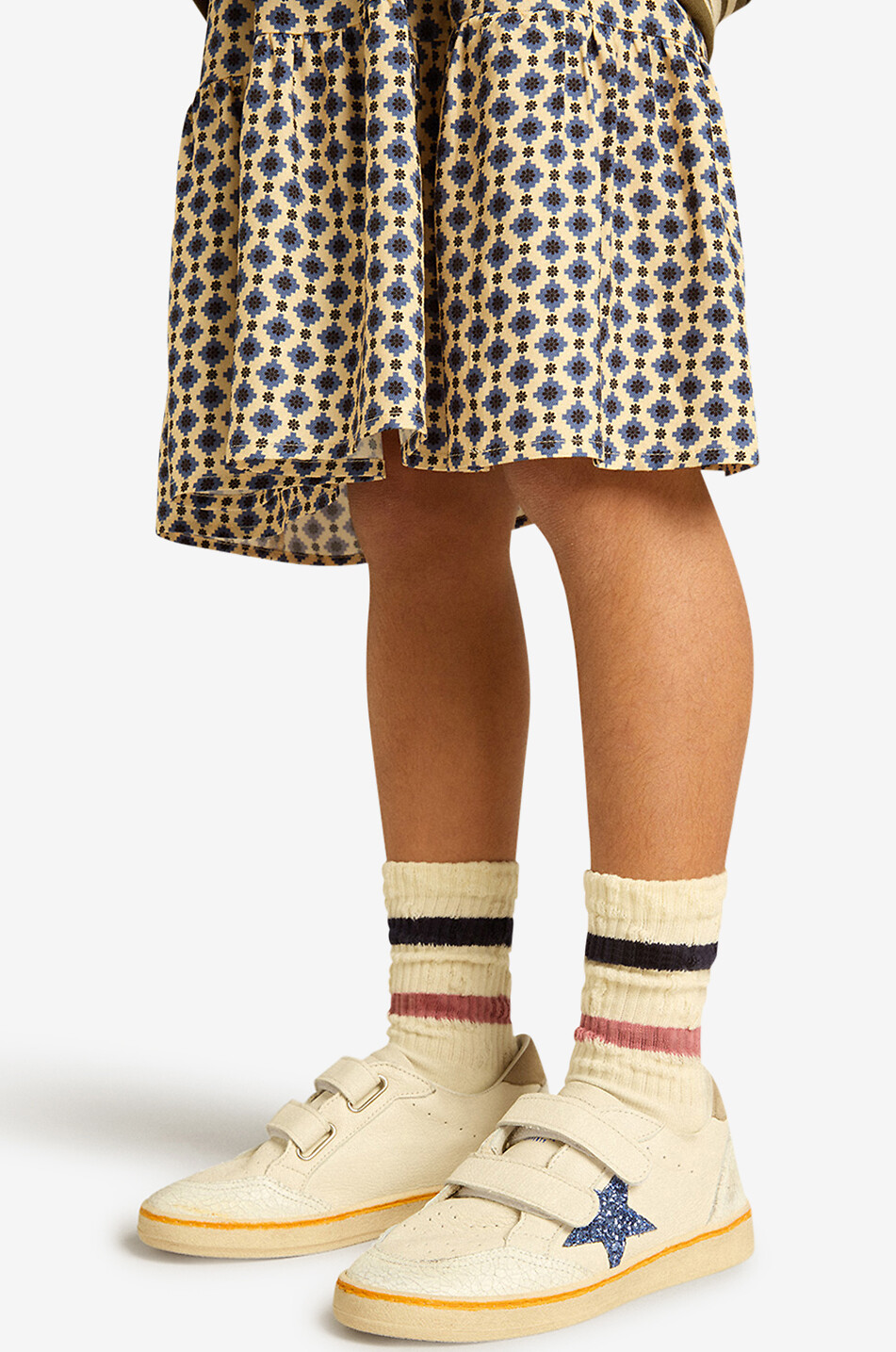 Chaussettes de tennis vieillies enfant