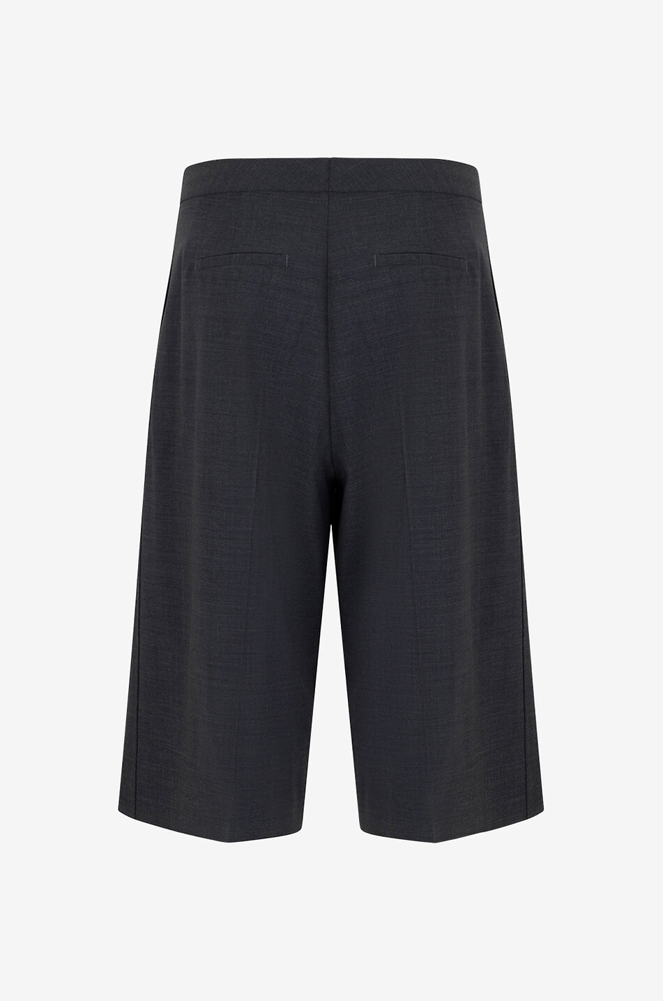 Bermuda en laine mélangée