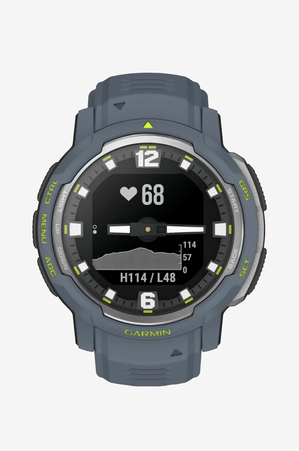 GARMIN Outdoor-Smartwatch Instinct Crossover - Standardausführung Unisex BLAU 2