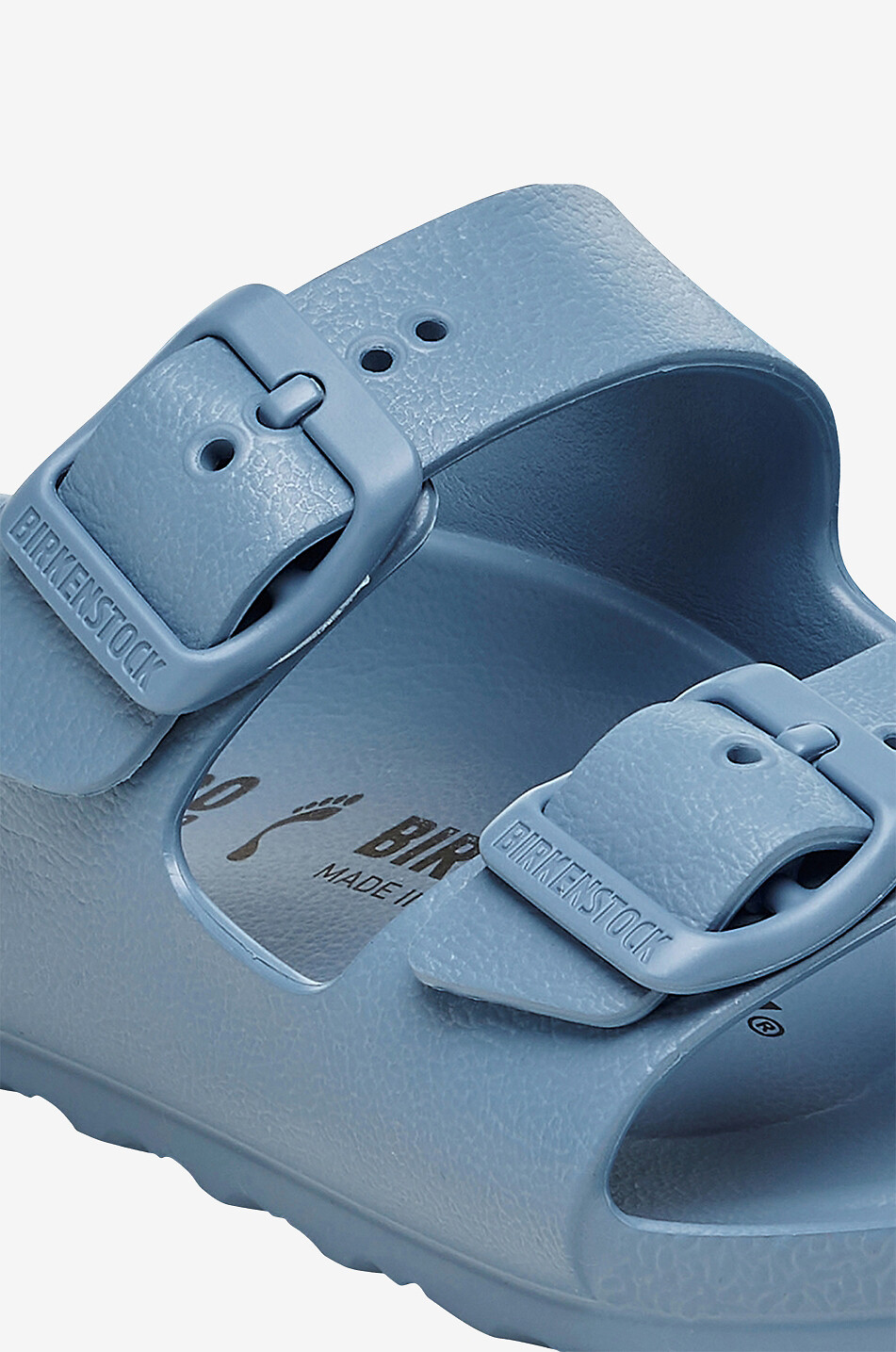 BIRKENSTOCK Flache Kinder-Pantoletten aus EVA Arizona Kids Mädchen BLAU 5