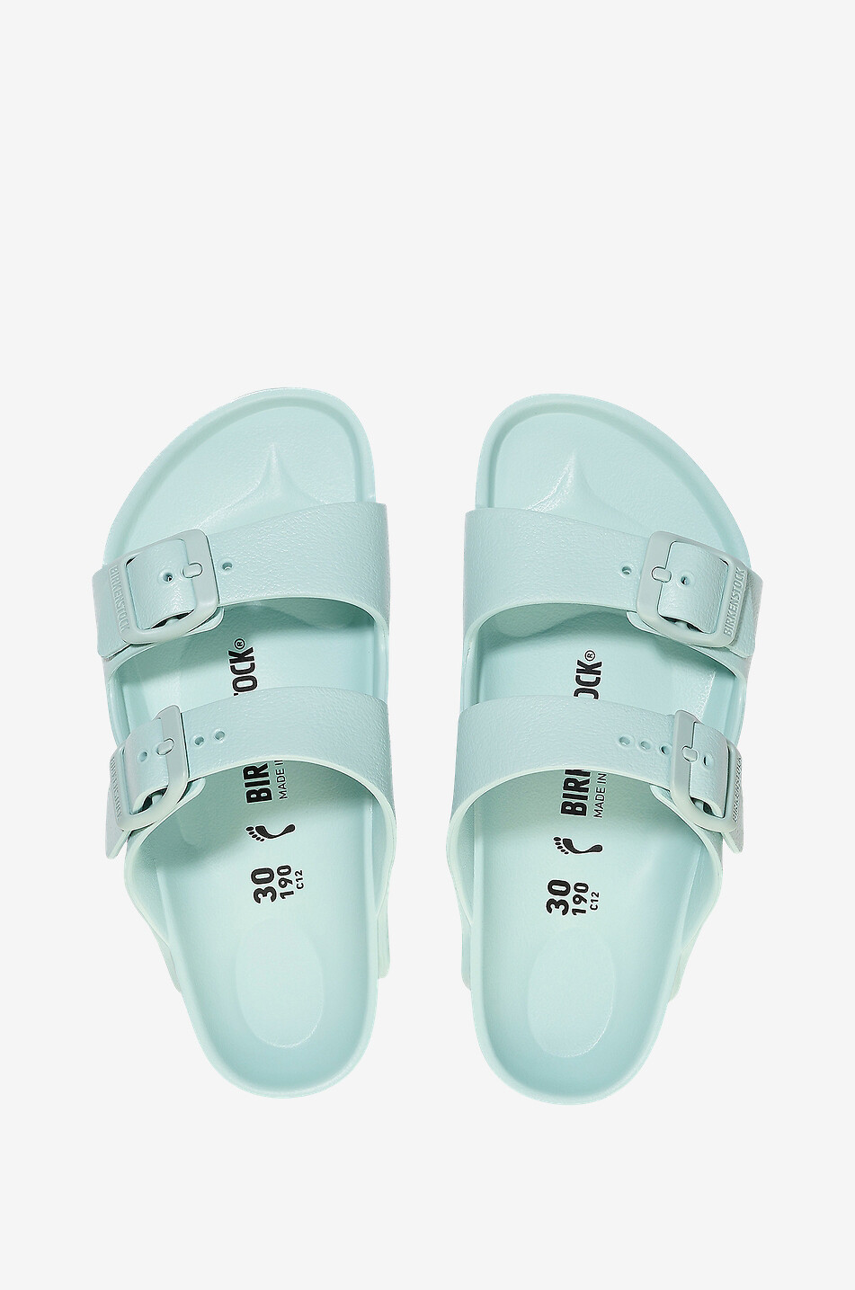BIRKENSTOCK Arizona Kids flat EVA children's mules  GREEN 6