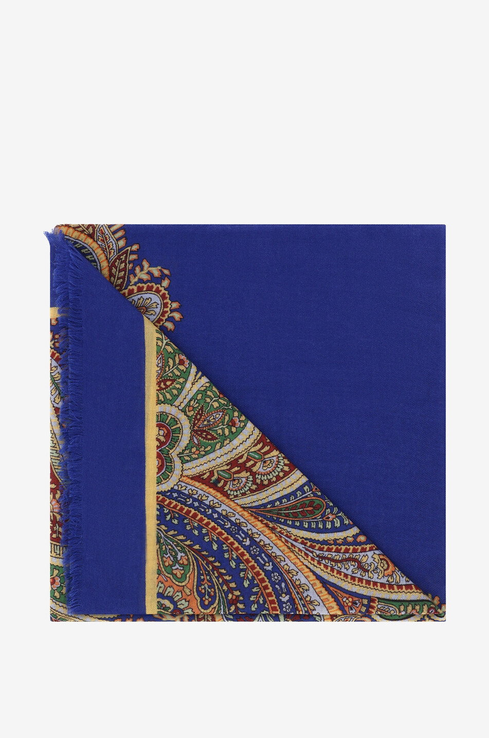 Grand foulard carré motif Paisley ETRO X BONGÉNIE