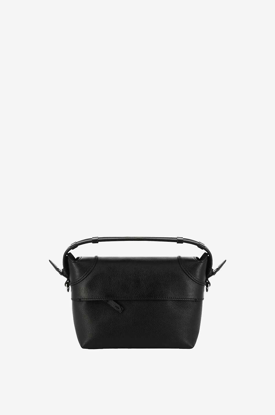 JEROME DREYFUSS Sac à main en cuir grainé Pepito S Femme NOIR 3