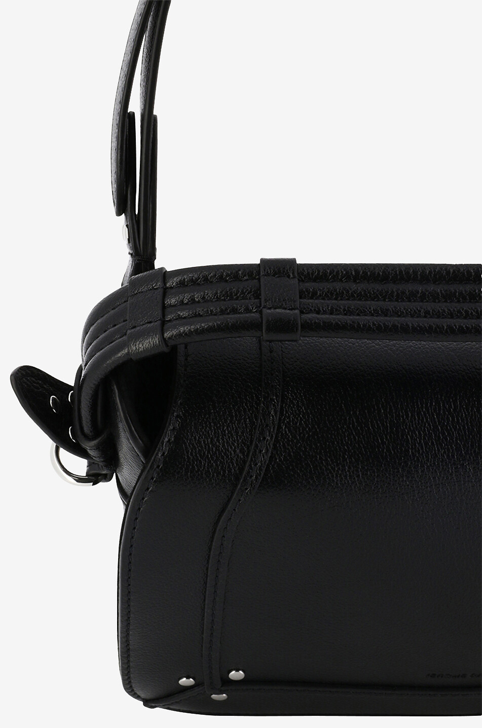 Handtasche aus genarbtem Leder Pepito S