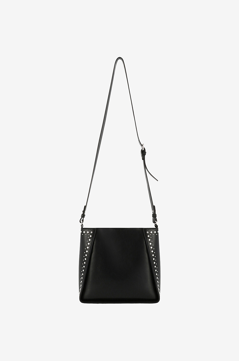Sac porté croisé en cuir synthétique et clous Stella Logo