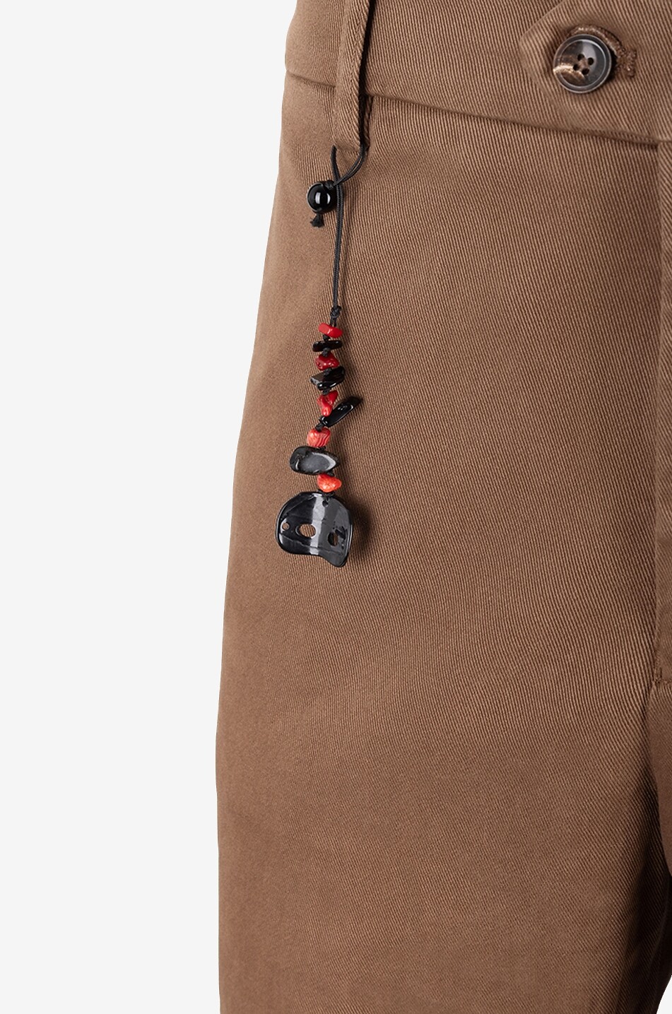 Slim-Fti-Hose aus Baumwolltwill Evo Zip