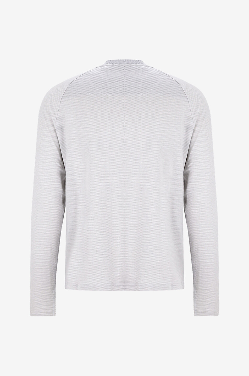 EMYUN Pull fin en laine mérinos Lenz Mock Neck Homme GRIS CLAIR 2