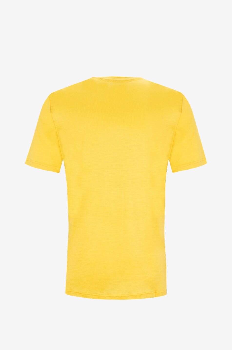 EMYUN T-shirt à manches courtes en laine mérinos Nyon Homme JAUNE 2
