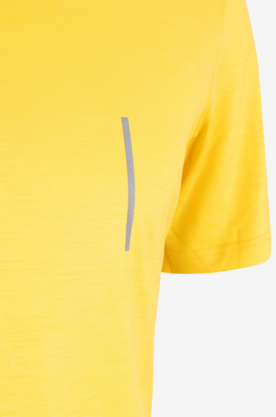 EMYUN T-shirt à manches courtes en laine mérinos Nyon Homme JAUNE 5