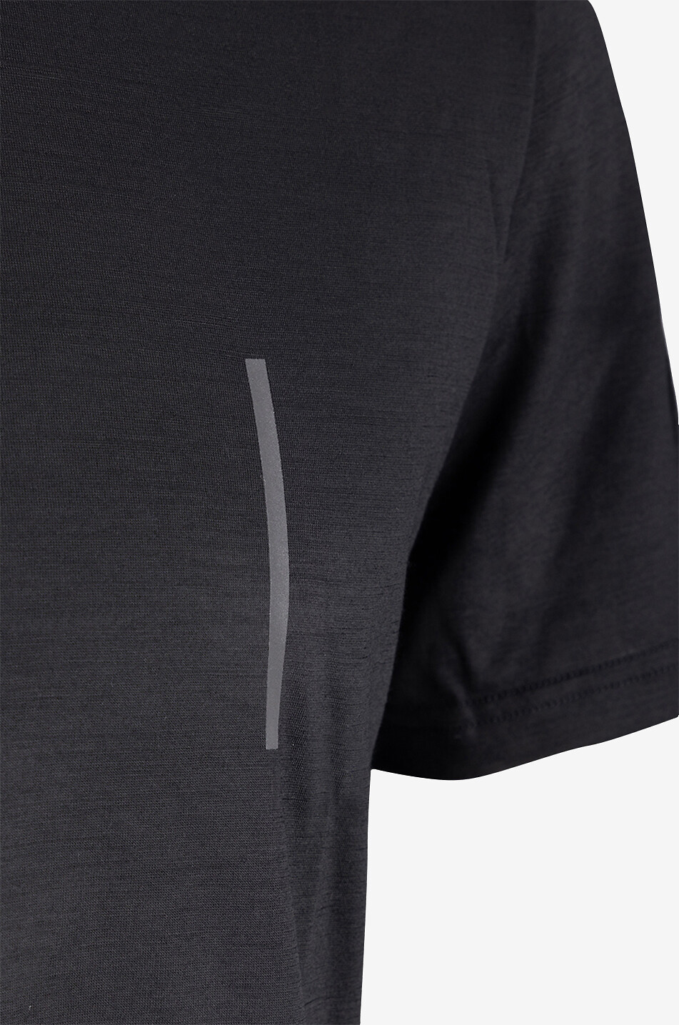 EMYUN T-shirt à manches courtes en laine mérinos Nyon Homme NOIR 3